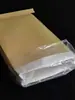 Bolsa de piel de serpiente de luz brillante con costura central, bolsa tejida de papel kraft con compuesto laminado de papel y plástico blanco, bolsa de embalaje de embalaje engrosada