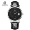 Tienda de Marca Relojes de Acero Inoxidable para Hombre con Movimiento Japonés, Calendario Grande, Relojes de Cuarzo Agente Mayorista