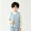 Chaleco para niños, forro polar de invierno, grueso y cálido, acolchado, para niñas, de lana, para uniforme escolar, artefacto