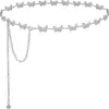 2025 Popular Cadena de Cintura para Mujer Moda Versátil Anillo Cadena de Cintura Cadena de Cintura Simple Moda Versátil para Mujer Cadena de Cintura de Metal para Mujer