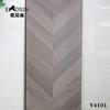Piso Estilo Europeu de Fábrica Espinha de Peixe Parquet Composto Reforçado Piso Resistente ao Desgaste Aquecimento por Piso Quente Quarto Piso Composto com Textura de Madeira de Engenharia