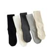 Calcetines para Hombre Calcetines de Media Caña Color Sólido Algodón Bordado Letra G Calcetines Deportivos Calcetines de Montar con Elástico Alto Calcetines para Hombre Apilables Calcetines Casuales