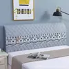 Funda acolchada engrosada anti-colisión para cabecera, Respaldo de cama elegante, Funda protectora para cabecera, Funda protectora de algodón simple y moderna