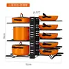 Estante Organizador de Cocina Creativo Zhong Huang de Múltiples Niveles para Utensilios de Cocina, Tabla de Cortar, Estante para Tablas, Tapa de Olla, Estante para Ollas