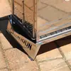 Horno de Barbacoa Plegable de Acero Inoxidable para Exteriores Mesa para Quemar Estufa de Leña para Barbacoa Estufa de Calefacción para Camping Horno de Barbacoa de Carbón Parrilla
