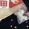 Llavero de Felpa de Caballo de Moda Estilo Chino Creativo, Accesorio de Broche de Muñeco de Felpa de Buena Suerte, Accesorio de Regalo de Año Nuevo