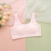 Primavera e verão novo estilo de roupa íntima para meninas colete pequeno desenvolvimento alunos do ensino fundamental ensino médio sutiã puberdade meninas puberdade