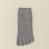 Calcetines de cinco dedos para hombre, cortos, de verano, de malla fina, transpirables, de algodón, calcetines con dedos separados, base con masaje, calcetines para tobillo, calcetines de algodón para hombre, venta al por mayor