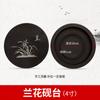 Liupintang Tintero Nuevo con Tapa Piedra Natural Cruda Tintero de Extremo Tintero Elegante Bandeja de Tinta Cartucho de Tinta Adulto Principiante Estudiante