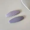 Pinza para el pelo de tela de lunares Pinza para flequillo lateral Pinza BB Exquisita de gama alta Pinza pequeña Pasador Accesorio para el pelo