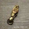 Colgante de Serpiente de Resorte Retro de Latón Cobra de Boca Abierta de Cobre Gancho para Ropa Llavero Pequeño para Motocicleta Accesorios