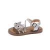Sandalias de Niña Zapatos de Verano de Princesa Nuevos Zapatos de Suela Blanda para Niños Zapatos Brillantes para Niña Zapatos de Verano para Niños Transfronterizos