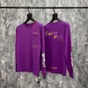 Versión Correcta Cro CH Algodón Puro de Alta Calidad Camiseta de Manga Larga Estampada para Hombre y Mujer Venta al por Mayor Artículos en Stock Venta al por Mayor Europea Americana Explosivo