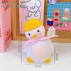 Lámpara de noche LED con forma de patito para dormitorio de niña, adorno para dormitorio, regalo creativo