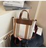 Bolsa de Lona Transfronteriza para Mujer, Nueva Versátil Bolso de Hombro y Cruzado Verano 2026, Popular de Este Año Bolso de Mano de Venta Caliente Bolso Cubo