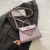 Bolso Cuadrado Pequeño para Mujer Estilo Coreano Bolso de Hombro Moda Distintivo Bolso Pequeño de Otoño Nuevo de Moda Portátil Bolso Cruzado para Mujer 2024
