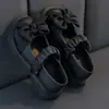 Zapatos de Cuero de Moda para Niñas 2026 Primavera y Otoño Nuevos Mocasines de Performance para Niños Bailarinas Suaves con Lazo de Princesa para Niñas