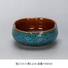 Vaso de Cerâmica Sem Furos para Plantas Hidropônicas em Vasos, Prato para Rabanete Verde e Suculentas, Vaso Grande para Narcisos, Vaso Grande para Flores Aquáticas de Mesa