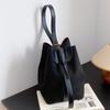 Bolso de gran capacidad bolso de mujer 2023 nueva moda bandolera de hombro versátil esmerilado retro bolso cubo 075
