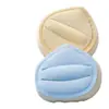 Esponja de Maquiagem Macaron Marshmallow Expande Quando Molhada em Água, Formato de Gota d'Água Uso Duplo Seco e Úmido Esponja para Base com Almofada de Ar, Maquiagem Não Gruda Fácilmente no Pó