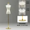 Accesorios de Maniquí para Tienda de Ropa, Maniquí de Medio Cuerpo para Escaparate de Ropa de Mujer, Soporte de Exhibición de Ropa, Maniquí de Cuerpo Completo, Soporte de Maniquí para Vestido de Novia