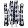 Tirantes Negros, Unisex, Versátiles, Tirantes Estilo 3.5cm, Tirantes en Forma de H, Tirantes Elásticos, Tirantes de Cuatro Clips