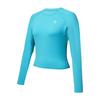 Camiseta Deportiva de Primavera y Otoño, Ropa de Secado Rápido, Para Correr y Fitness al Aire Libre, Cintura Moldeadora, Transpirable, Top Fino de Manga Larga, Ropa Ajustada