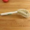 Cepillo para ollas de cerdas cepillo de mango largo cepillo para ollas cepillo para tazones cepillo de limpieza de cocina cepillo para ollas de pelo suave utensilio para ollas suministros de cocina