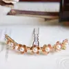 Accesorios Hanfu Corona de Cabello Estilo Hada Dinastía Song Adorno para el Cabello Impreso en 3D Corona de Flores Estilo Antiguo Sesión de Fotos Luo Shen Nuevo Accesorio para el Cabello para Mujeres