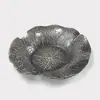 Ventas Directas de Fábrica Posavasos de Aleación de Cobre Soportes para Tazas Hoja de Loto Rana Accesorios para Ceremonia del Té Oro Plata Cobre Venta al por Mayor