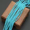 Turquesa de Magnesita Natural Ágata Cuentas Sueltas Pulsera de Cuentas Redondas Collar DIY Accesorios de Joyería Semi-Terminados Turquesa al por Mayor