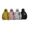 Sudadera con capucha Izexx Trendy Outdoor Personalizable Bata Wave Fleece para Hombre y Mujer, Cálida Prenda Superior de Forro Polar