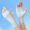 Guantes con Lámpara de Uñas, Guantes de Manicura, Guantes de Cuidado de la Piel para Arte, Guantes de Protección Solar para Mujer, Guantes Finos sin Dedos con Pantalla Táctil
