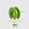 Anel de vento de silicone em estoque para atacado, gancho antiderrapante, cabide criativo, fivela de tubo redondo, fecho fixo, anel de secagem de roupas
