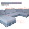 Juego de Fundas para Sofá en Forma de U para Todas las Estaciones al por Mayor, Sin Brazos, Cobertura Total, Integrado, Combinación de Chaise Engrosada 2026