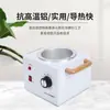 Olla Eléctrica para Derretir Chocolate de Gran Capacidad 1000ml, Cabezal Único, Horno Eléctrico de Fusión con Aislamiento de Temperatura Constante
