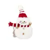 Bufanda de Felpa de Invierno Rellena de Algodón con Bordado de Muñeco de Nieve, Ropa, Bolsos, Accesorios, Materiales de Decoración DIY