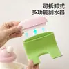 Soporte para Secador de Pelo 2 en 1 Montaje en Pared de Baño Instalación sin Taladro Estante Multifuncional de Almacenamiento para Secador de Pelo Manos Libres