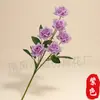 Flores de Rosa Artificiales, 6 Cabezas, Rosas Pequeñas de Esquina Atadas a Mano, Directo del Fabricante, para Decoraciones de Boda, Decoración de Hotel y Arreglos Florales para el Hogar