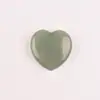 Piedra Cruda de Cristal Natural Piedras Piedra de Poder 30 mm Forma de Corazón Piedra de Inspiración Adorno con Forma de Corazón Regalo del Día de San Valentín