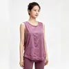 Roupas esportivas de modelagem múltipla transfronteiriças, roupas de tênis, colete de ioga, tricô integrado, costas bonitas, top sem costura