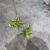 Folhas de samambaia artificiais e plantas verdes para decoração, acessórios para cena de casamento, plantas artificiais para decoração de interiores