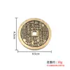 Monedas de Dinero WholesaleShanggui, Monedas de Estilo Antiguo con Cinabrio Taoísta, Monedas de Cobre con Amuleto de Paz, Dinero Yaosheng, Kaiyuan Tongbao
