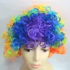 Perucas em Estoque para Fãs Dedicados, Perucas Coloridas de Bolha, Perucas para Performance, Perucas para Festival, Adereços de Cabeça