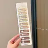 Directo de Fábrica Pinza para el Cabello de Dopamina para Mujer Flequillo Lateral Pasador para el Cabello Infantil Versátil Pinza BB Pinza para el Cabello de Gama Alta