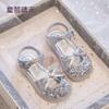 Tallas 26-37 Sandalias para Niñas Verano 2026 Nuevos Zapatos de Princesa para Niños Zapatos de Cristal para Niñas Pequeñas Zapatos para Niñas Verano