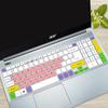 Acer Acer E5-573 Shadow Knight 2 portátil de 15 pulgadas película protectora para teclado pintada con silicona
