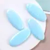 Parches de pasador ovalados de colores de caramelo degradado, materiales para fundas de teléfono y accesorios para el cabello DIY, venta al por mayor