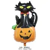 Nuevas Decoraciones de Globos de Halloween, Globos de Papel de Aluminio, Decoraciones para Fiestas Temáticas de Halloween, Globos de Dibujos Animados con Forma Especial