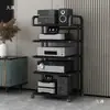 Rack Amplificador Estilo Guarda-corpo Suporte para Amplificador Válvulado Suporte Lateral para Caixa de Som na Sala de Estar Gabinete para CD Player Vinil Rack de Armazenamento